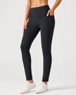 Luxe High-Waisted Sculpting Leggings with Side Pockets