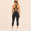 M2M STYLE Women's High Waisted Capri Leggings with Pockets