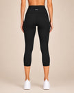 M2M STYLE Women's High Waisted Capri Leggings with Pockets
