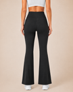 M2M STYLE Women's High Waisted Flare Leggings with Pockets