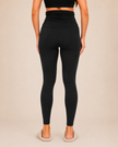 M2M STYLE Women's Maternity Leggings - Over-the-Belly Support with Pockets
