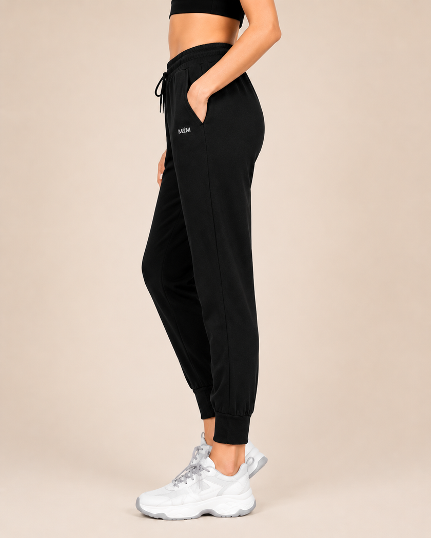 M2M STYLE Women's Lightweight Joggers with Pockets