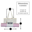 M2M STYLE  Yoga Mat Tote Bag, Multi-Purpose - Travel, Beach, Workout