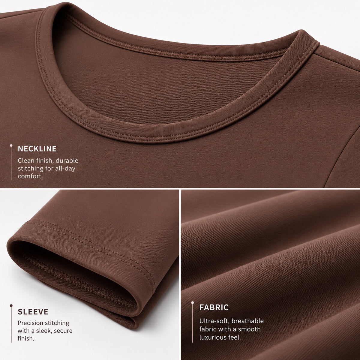 Studio Women's Slim-Fit Long Sleeve T-Shirt