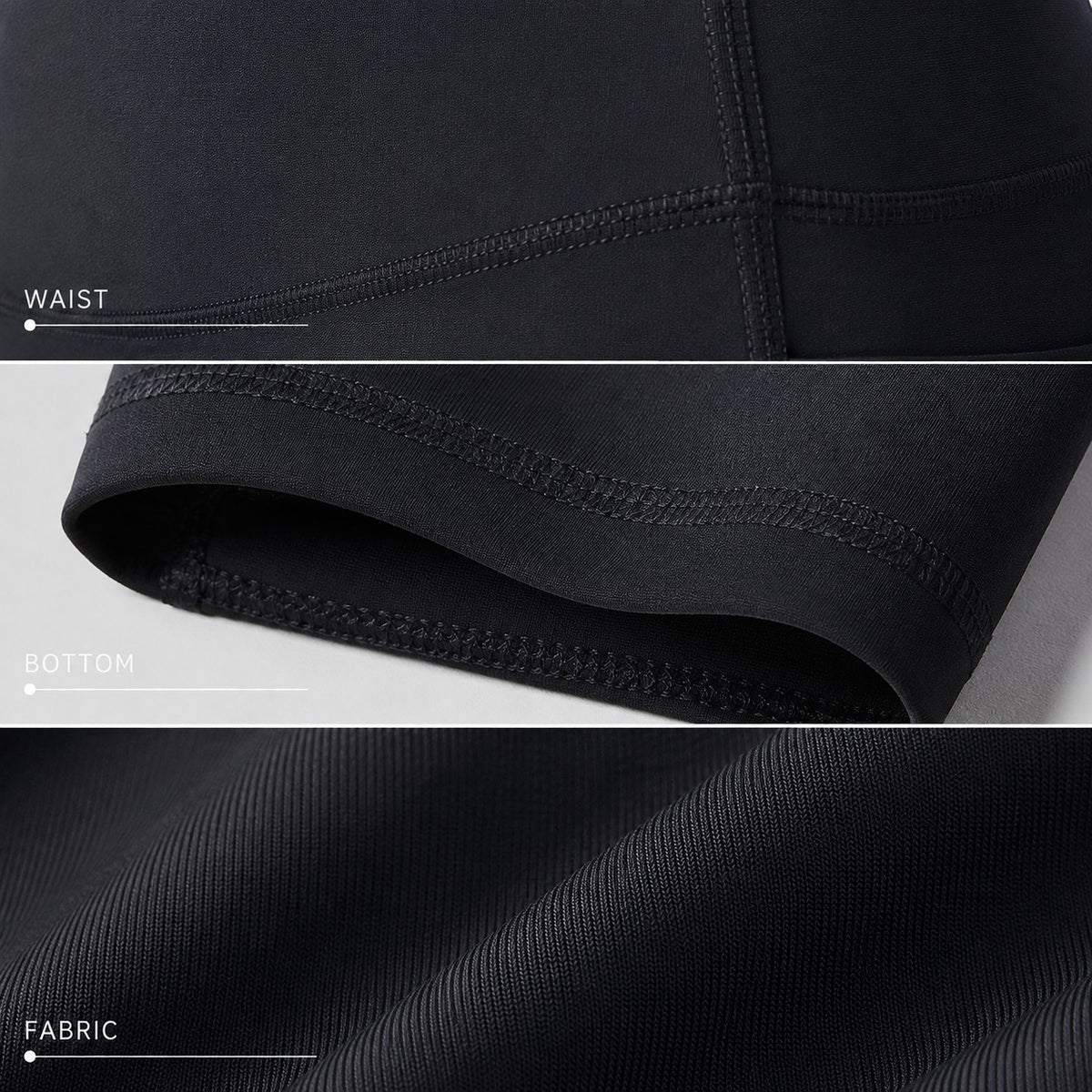 Luxe High-Waisted Sculpting Leggings with Side Pockets