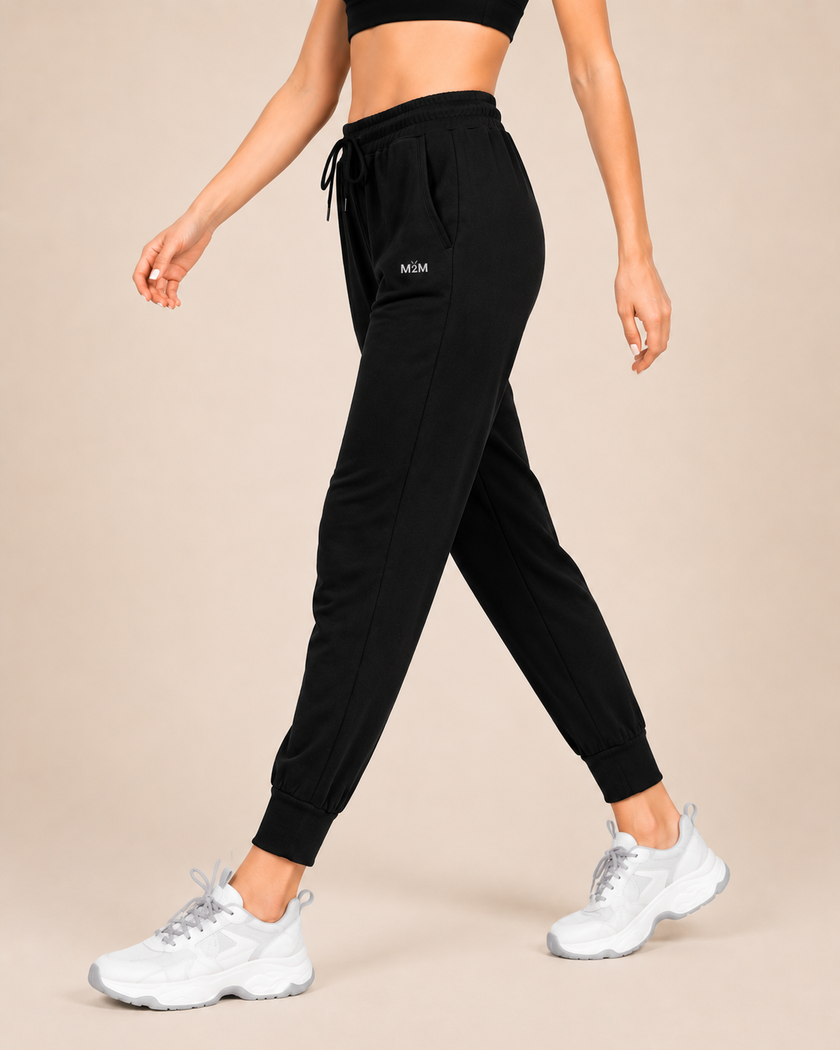 M2M STYLE Women's Lightweight Joggers with Pockets