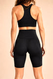 M2M STYLE Women's High Waisted Yoga Shorts with Pockets 8