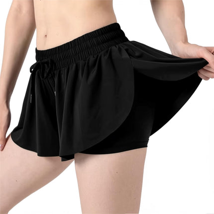 Women's Flowy Tennis Skirt Shorts with Pockets