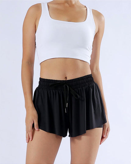 Women's Flowy Tennis Skirt Shorts with Pockets