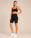 M2M STYLE Women's High Waisted Yoga Shorts with Pockets 8