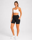 Women's High Waisted Yoga Shorts with Pockets 5