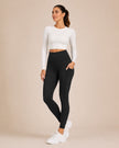 M2M STYLE Women's High Waisted Leggings with Pockets