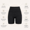 Women's High Waisted Yoga Shorts with Pockets 5
