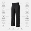 Women's Wide Leg Pants, Straight Leg Yoga Trousers with Pockets, Drawstring