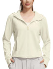 M2M STYLE Women’s Fleece Zip Up Hoodie Jacket with Pockets & Thumbholes