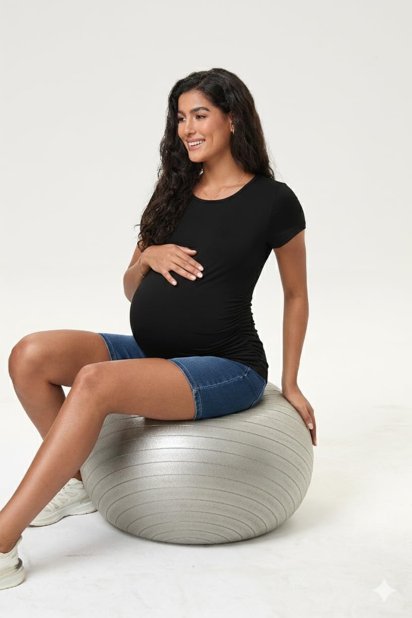 M2M STYLE Women's Maternity T-Shirt | Pregnancy Top